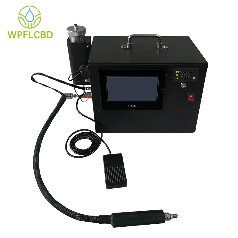 Thick Oil 1ml 2ml Manual Small Bottle Carts Cartridge Filler Filling Machine With Heating Function