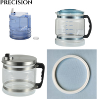 Dental 4L Glass Bottle Jug Pure Filter Bucket Water Distiller Purifier Distillation Water for Machine Glass Plastic Jar Dentist