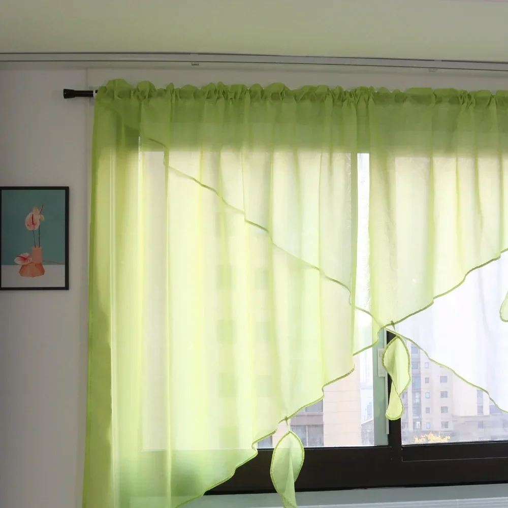 Morden Tulle Pendant Design Curtains, Excellent Voile, Living Room, Kitchen, Balcony, Window, Fashion, Home Decor