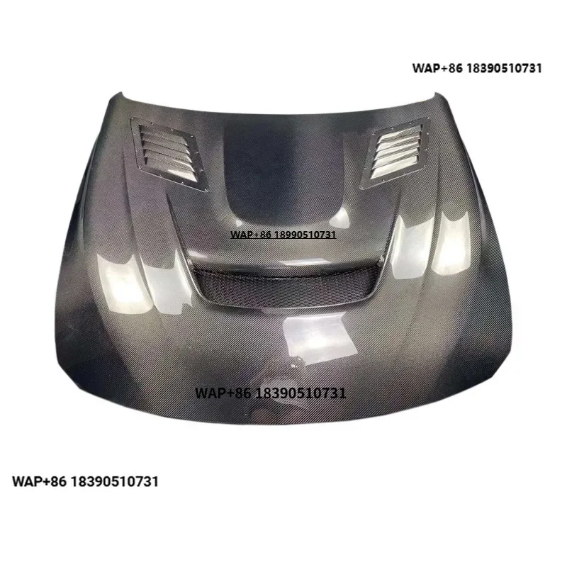 Var Style Carbon Fiber Front Engine Hood Vented Bonnet for M3 M4 F82 F80 F83 New Condition with Included Screws