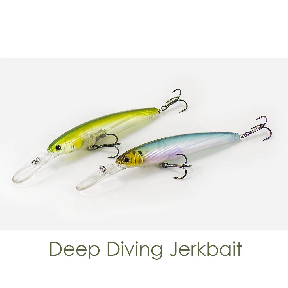 Countbass Floating Deep Diving Minnow 110mm 4-1/3" 14.5g 1/2 oz. Dive 3m Hardbaits Fishing Leurres Wobbler Lures