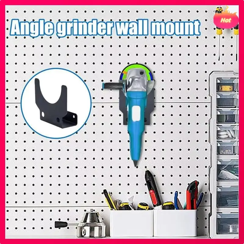 

ABYP 2 шт. настенные держатели для угловых шлифовальных машин, многофункциональный органайзер для инструментов для эффективного хранения в гараже