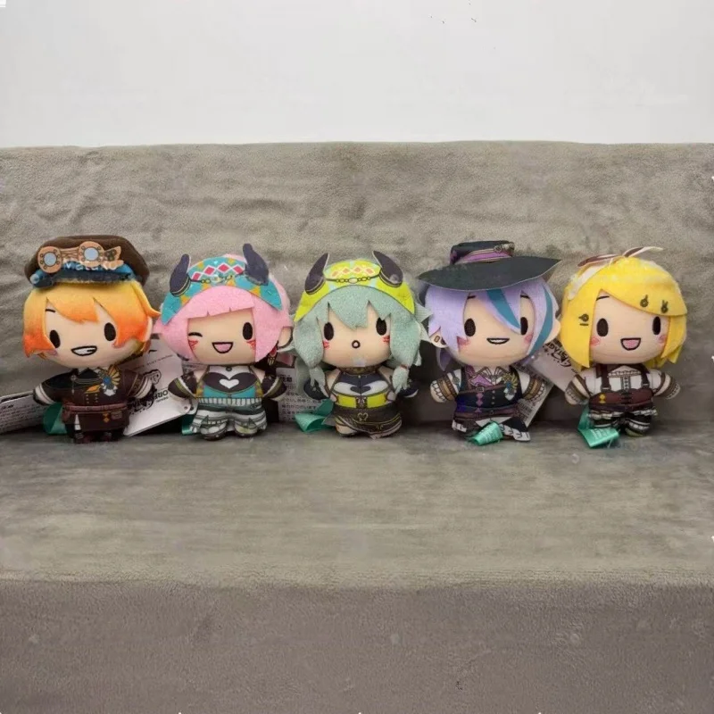 Sega Project Sekai Pjsk Ws Alchemy Bean Eye Plush Pendant 10cm Japanese Version Plush Decoration For Anime Collection Fans