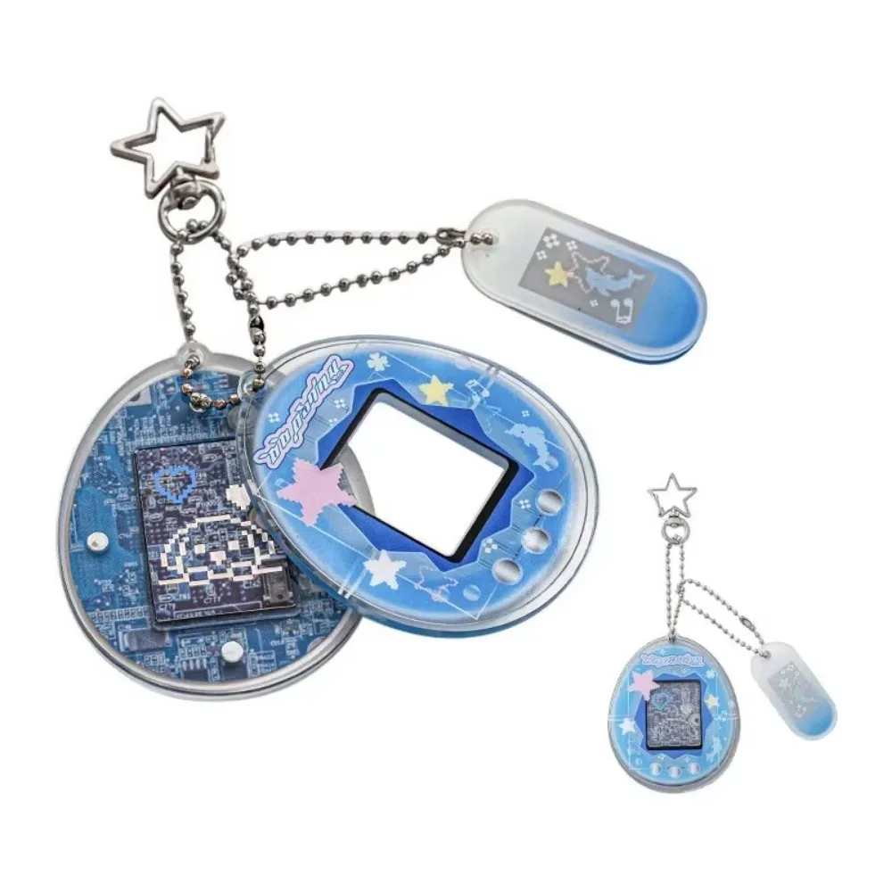 Sweet 1 Inch Photo Card Holder Mini Acrylic Hanging Kpop Idol Photocard Cover Picture Holder ID Family