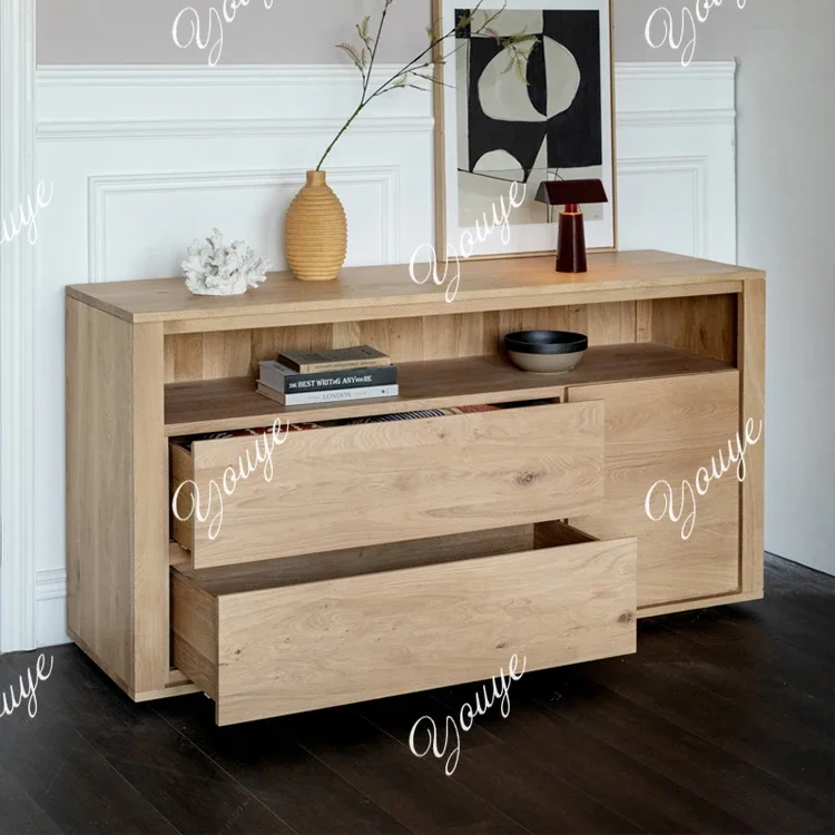 

J Solid Wood Dining Side Locker Modern Simple Nordic Ash Wood Kitchen Locker Home Living Room Against The Wall Japanese Style