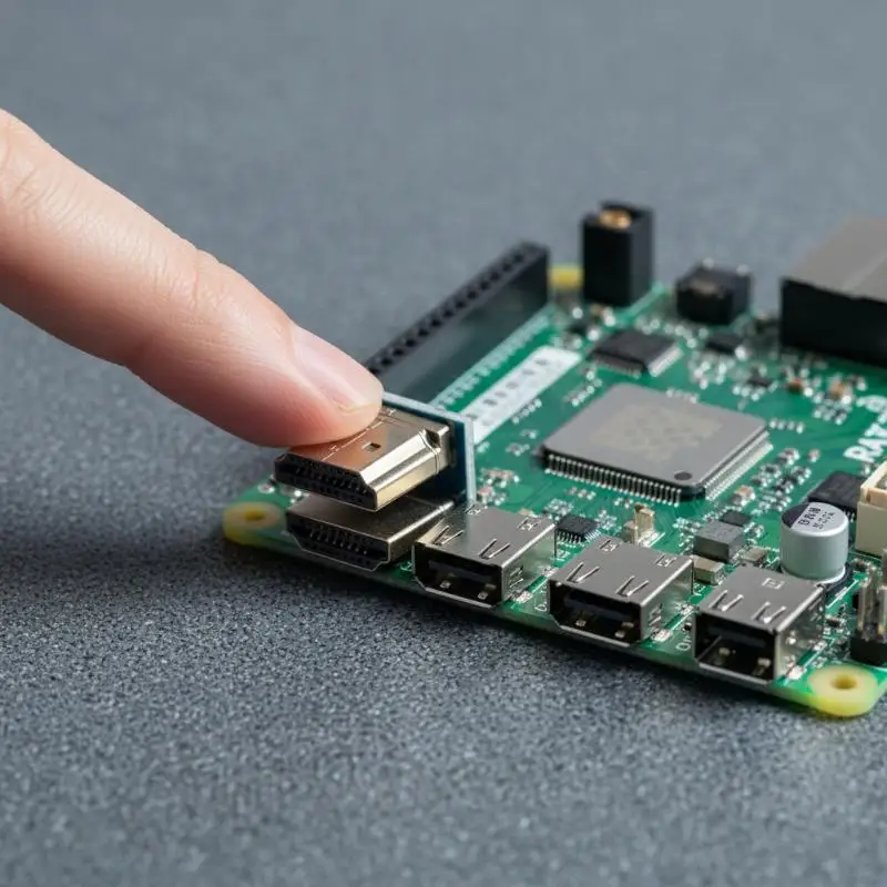 Micro 1.4 Bidirectional Male to Male Connector Adapter for Raspberry Pi 4B 3B Simple Installation for Smart Devices