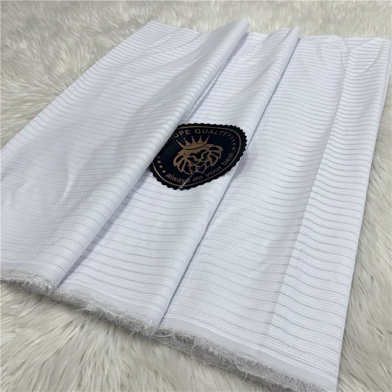 

2024 Latest Atiku Material 100% Cotton Good Quality Soft African Atiku Fabric Swiss Voile Cotton for Men and Women Cloth 1564