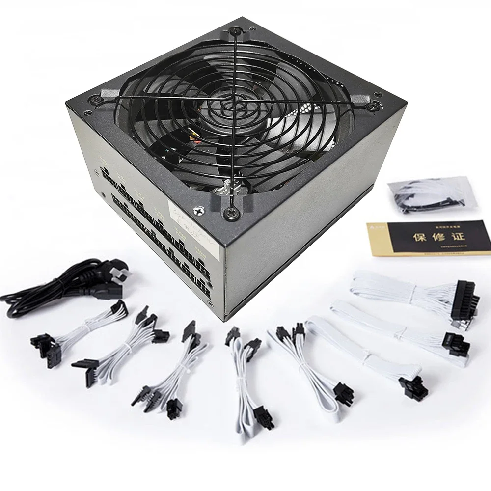 High Efficiency 1300W ATX3.0 PCIe5.0 1300W 80+ PSU 1000W Computer Power Supply For PC Gaming Computer