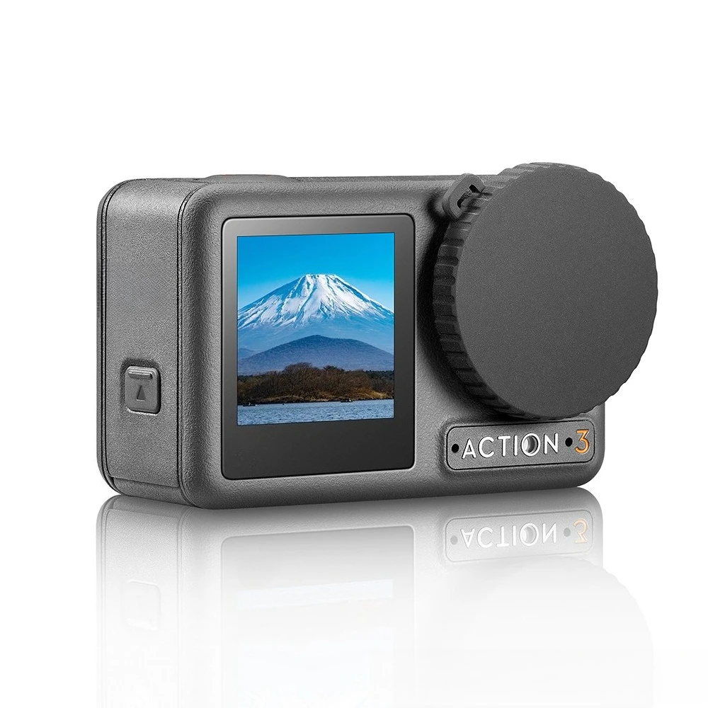 

For DJI action5pro/4/3 lens cover Non Slip Silicone Dust-Proof Protective Cover Case Cap , For DJI action5