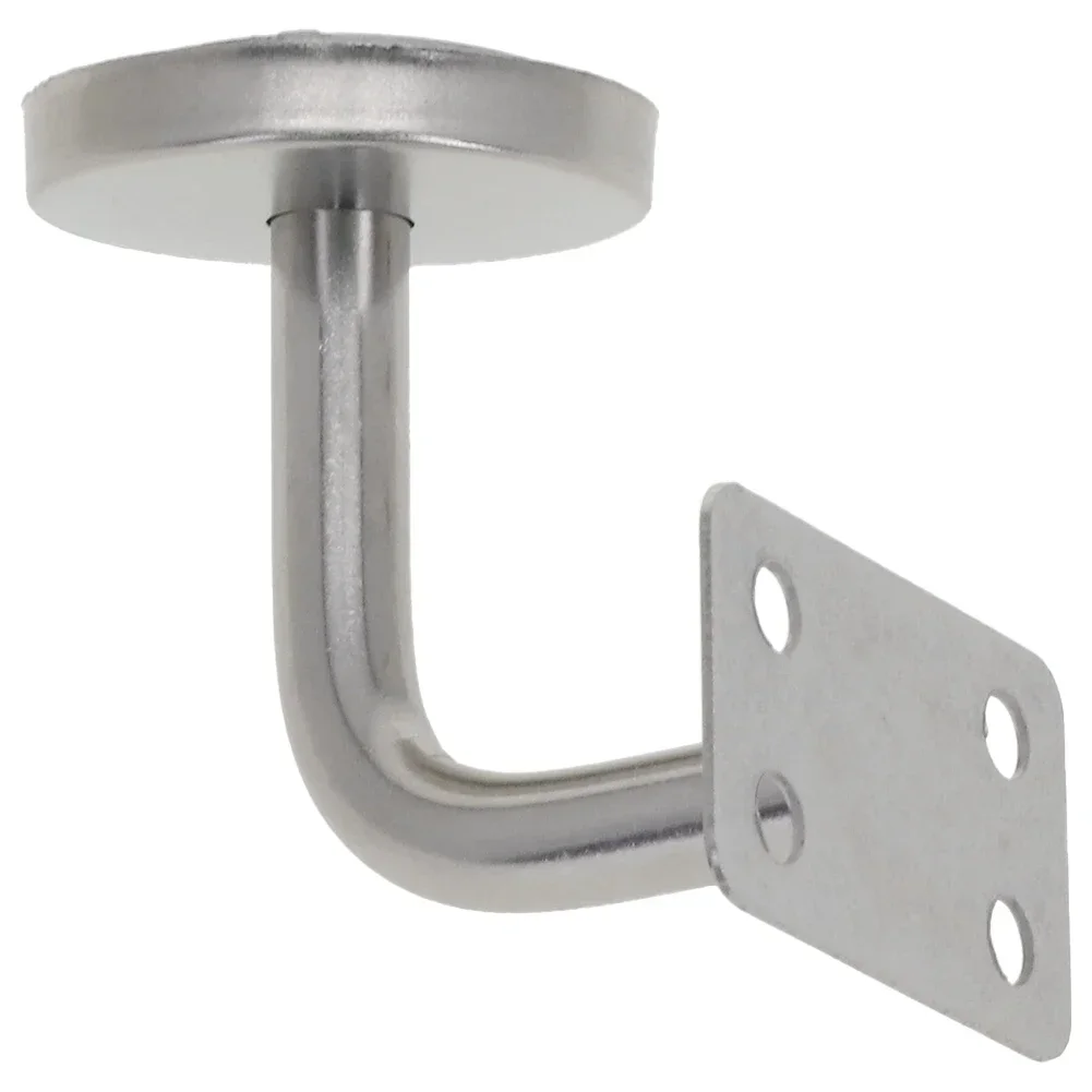 1pc Stair Handrail Bracket Stainless Steel Wall Mounted Hand Rail Bracket Balustrade Mopstick Strong Support Fixing Accessories