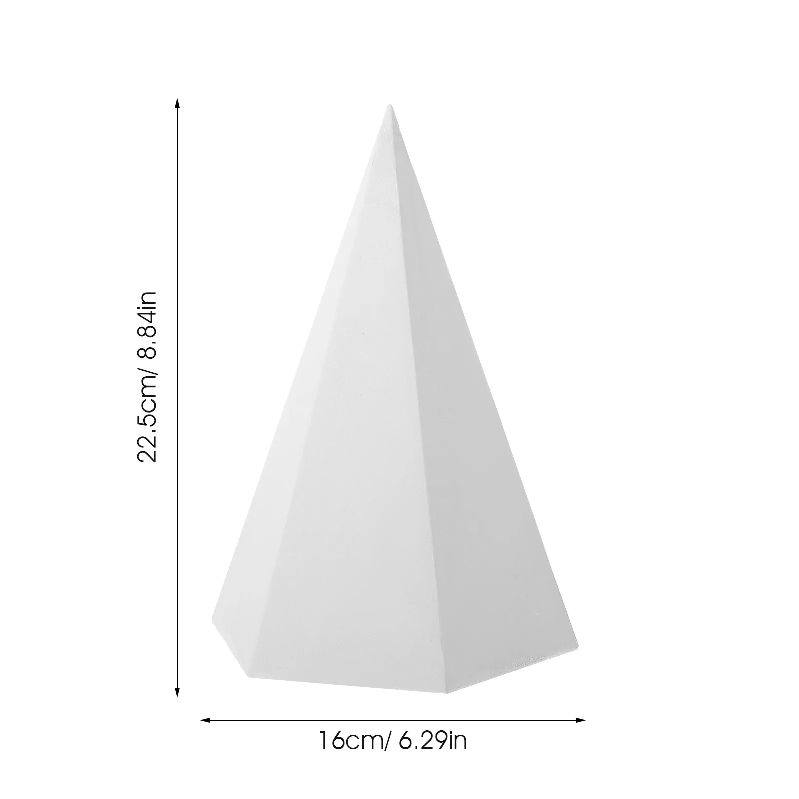 Sketch Geometric Gypsum Sculpture Desktop Statues Creative Drawing Practice Tool Home Office Decoration Sketching Aid