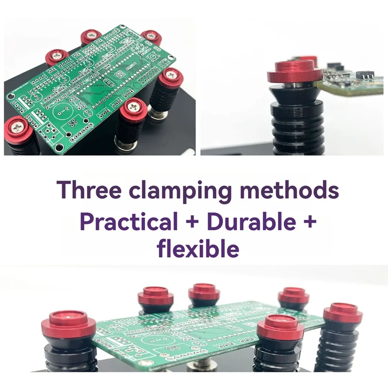 ABNO-PCB تركيبات حامل اللوحة منصة لحام عالمية مع دبابيس مغناطيسية الأخدود المشبك لتركيب لوحة دوائر كهربائية