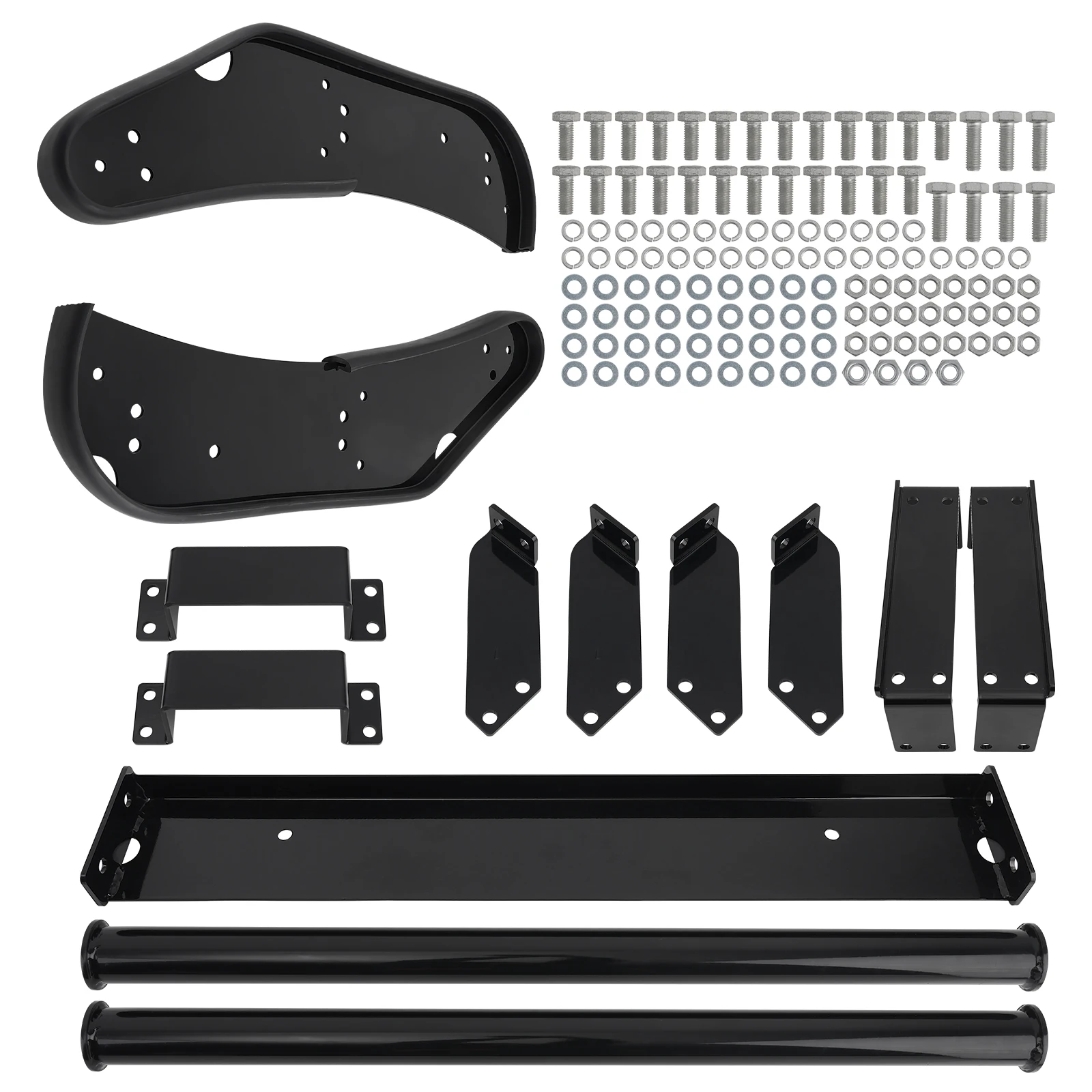 Front Brush Guard Bumper Protection Bar for Ford Explorer 2011-2015 Steel Black