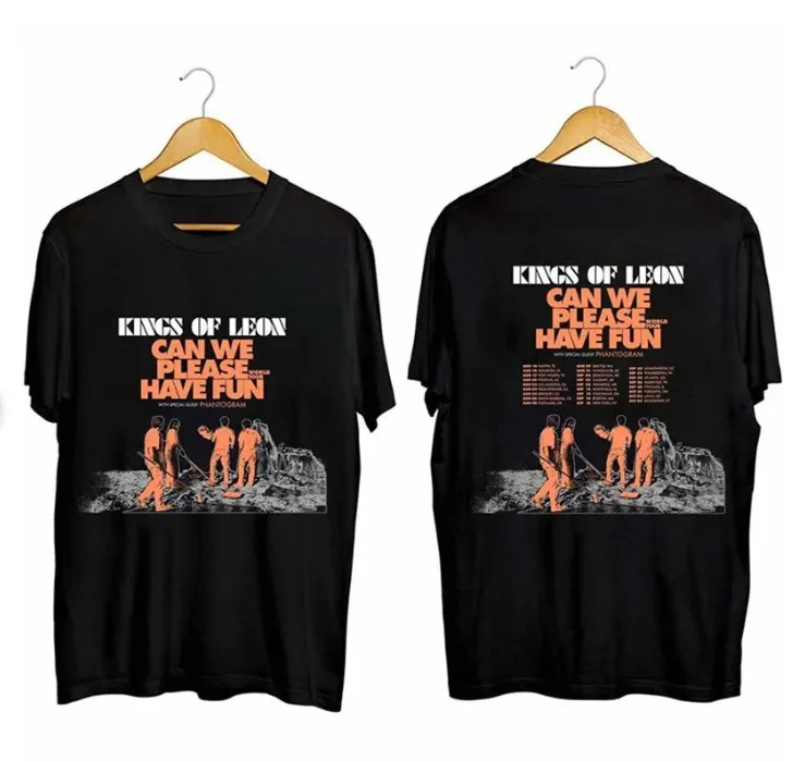 Graphic Kings Of Leon Tour 2024 T-Shirt, Can We Please Have Fun Tour 2024 Shirt,