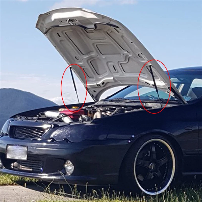 

2Pcs For Ford Falcon BA BF 2002-2009 FPV XR6 XR8 GT FAIRLANE Car Front Hood Steel Lift Supports Shock Struts Car Accessories