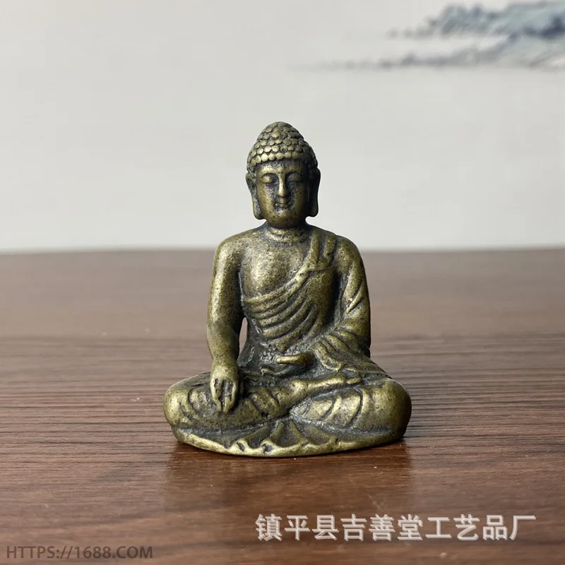 Антикварная мозженная Будда, маленькая медная статуя, портативный карманный Будда, Будда, Будда Меншу, Пуксиан, Гуаньинь, Dizang, Бодхисаттва, винтаж Антикварная мозженная Будда, маленькая медная статуя, портативный карманный Будда, Будда, Будда Меншу, Пуксиан, Гуаньинь, Dizang, Бодхисаттва, винтаж