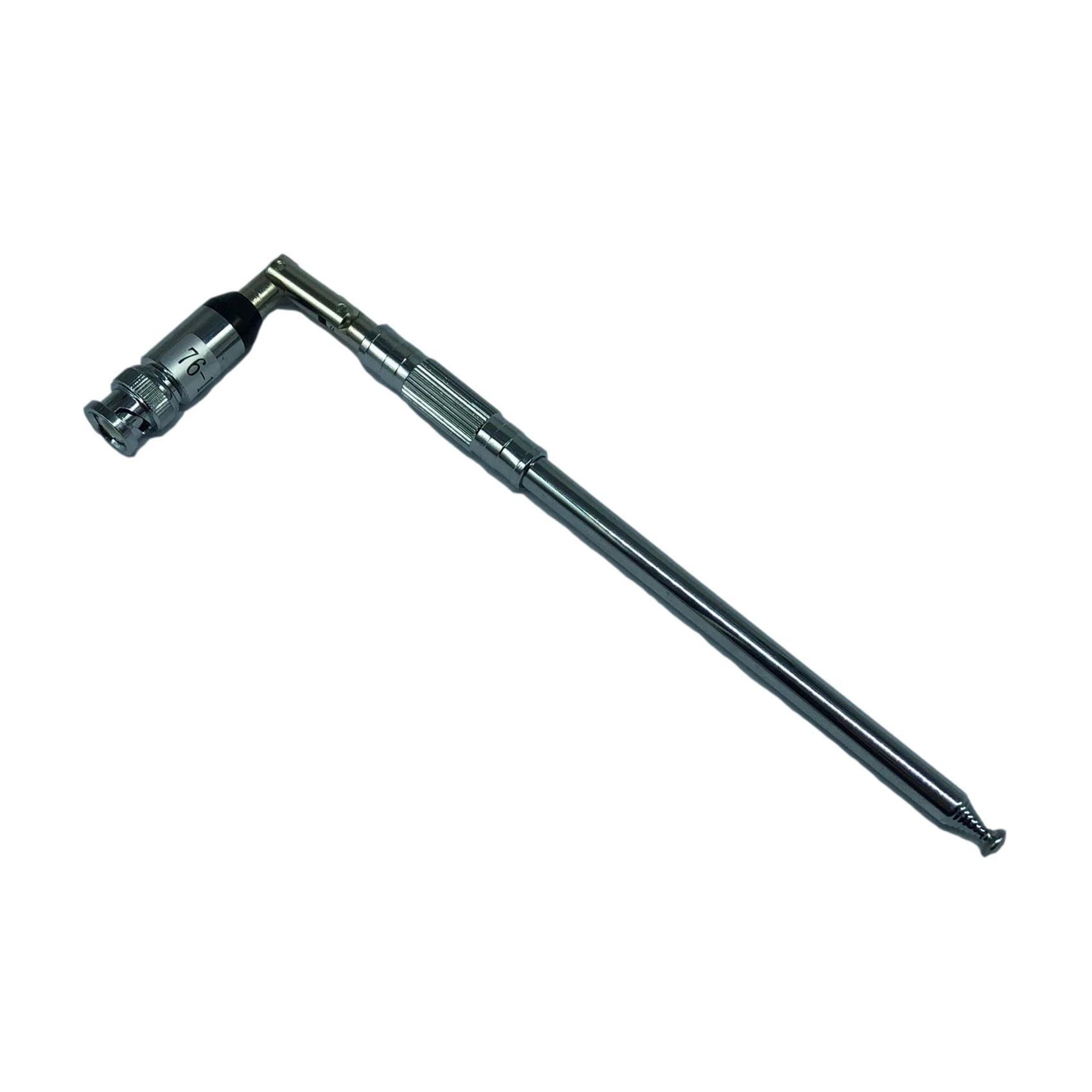 เสาอากาศแบบยืดหดได้ FM, เสาอากาศทดแทนวิทยุ เสาอากาศ BNC 76-108MHz สําหรับทีวี AM FM วิทยุสเตอริโอตัวรับสัญญาณ