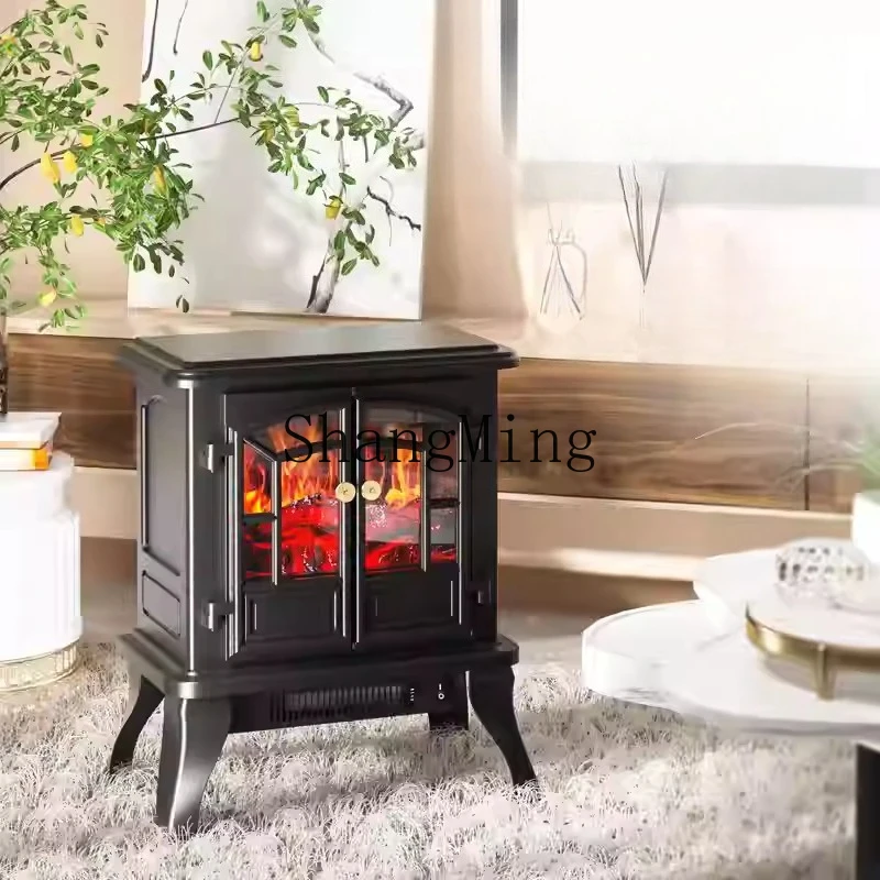 ZYY household 3d simulation Flaming Mountain electric heating hot air heating furnace indoor energy saving