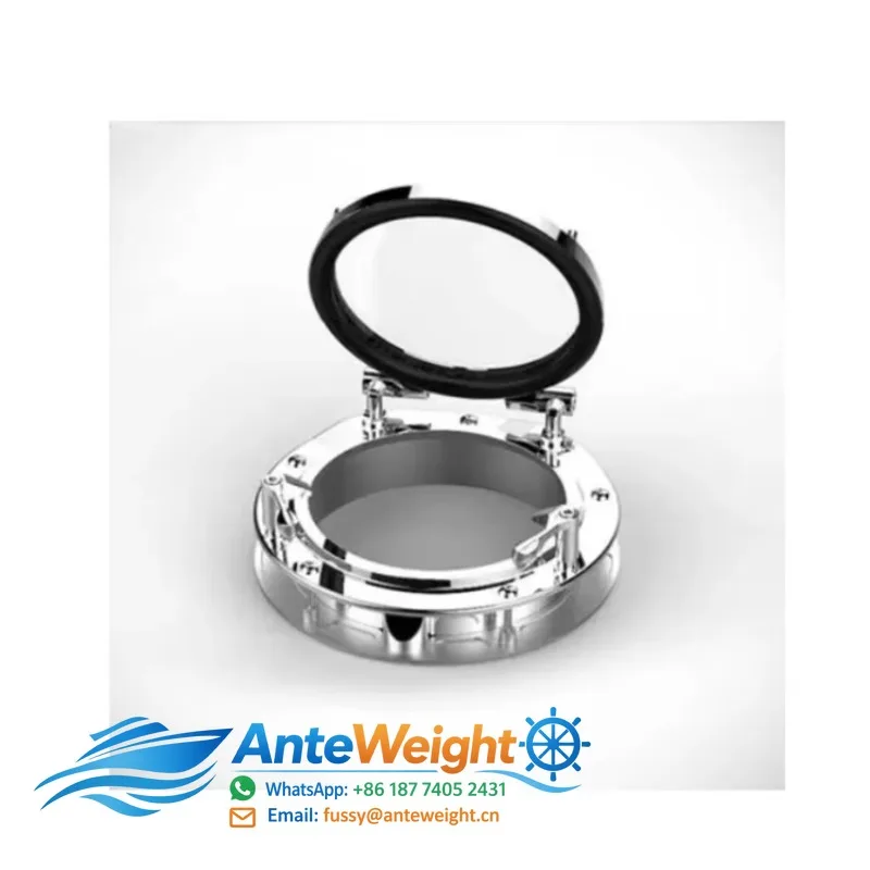 Marine Yacht Ship Round Stainless Steel 316 Boat Porthole Portlight Hatch Screens Window