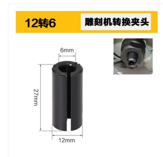 Router chuck Collet Cone nut for HITACHI BOSCH DeWALT Hilti Makita WORX METAB 6mm 8mm 10mm 12mm 12.7mm 1/2\