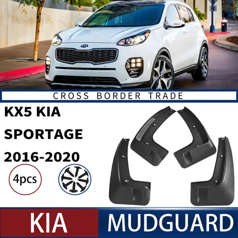 Geschikt voor Kia KX5 Kia Sportage 2016-2020 Autostootkussen Spatbordtegels