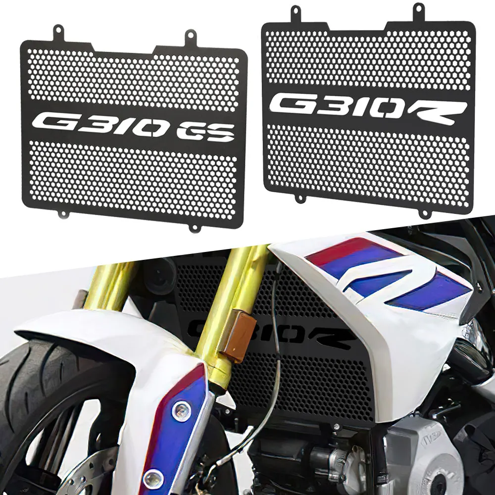 

G310R/GS Motorcycle Radiator Grille Guard Cover Protector FOR BMW G310R 2016 2017 2018 2019 2020 2021 2022 2023 G310GS 2017-2022