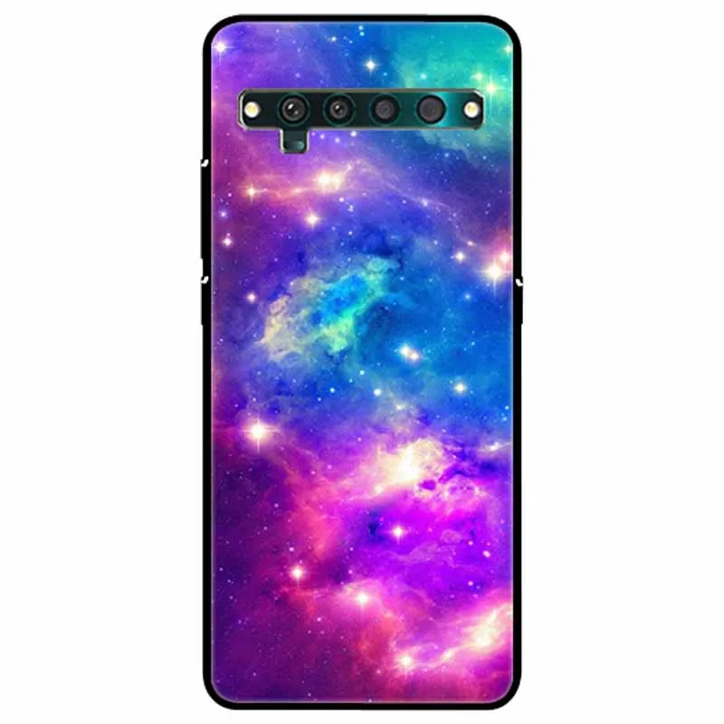 Silicone Cover For TCL 10 Pro Case Soft TPU Space Fashion Coque Cases for TCL 10 Pro T799B T799H Back Cover TCL10Pro Shockproof