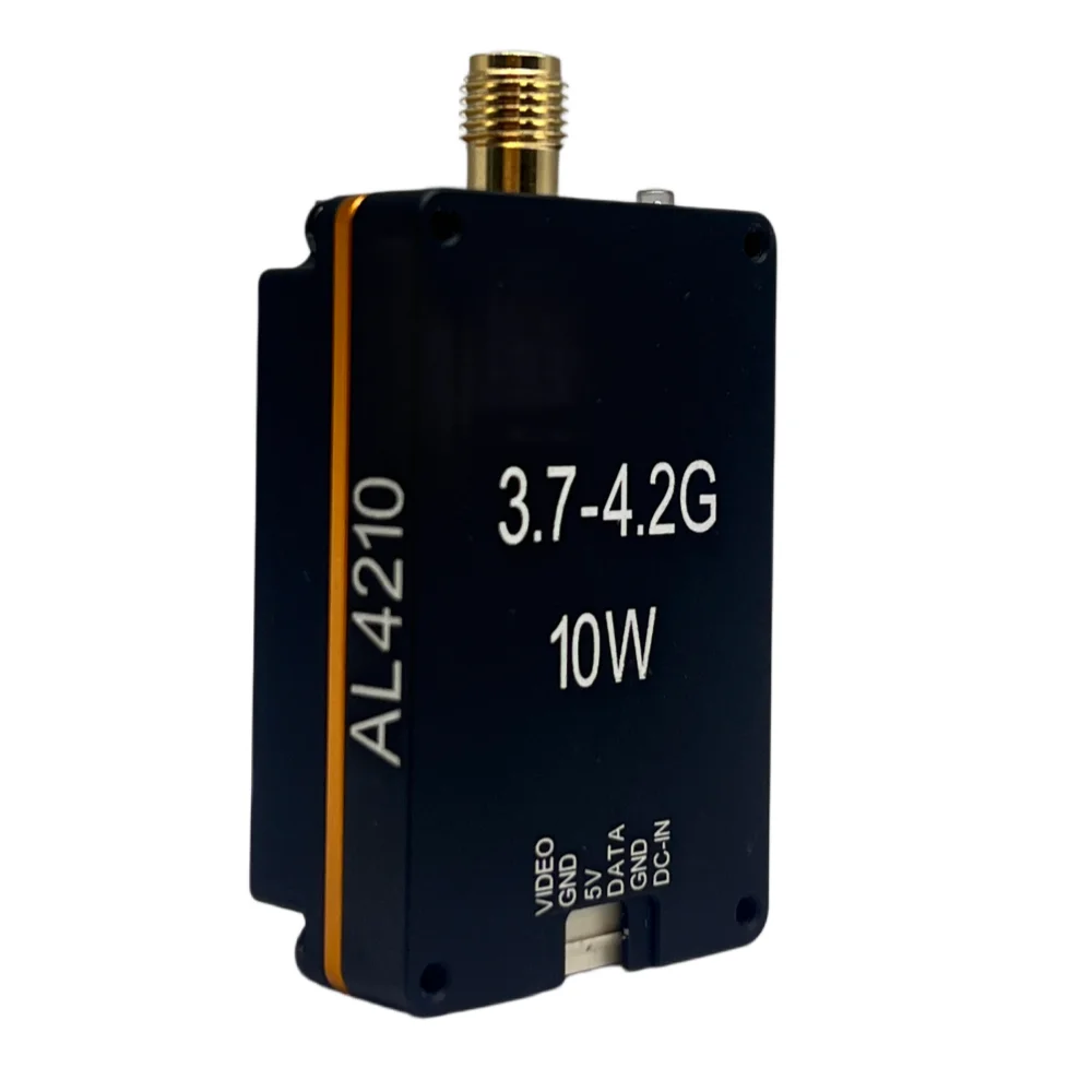 

3.7-4.2GHZ 10W FPV Rush VTX Analog 64CH Long Range Video Transmitter Transmission For RC Drone UAV VTX Accessories With Antenna