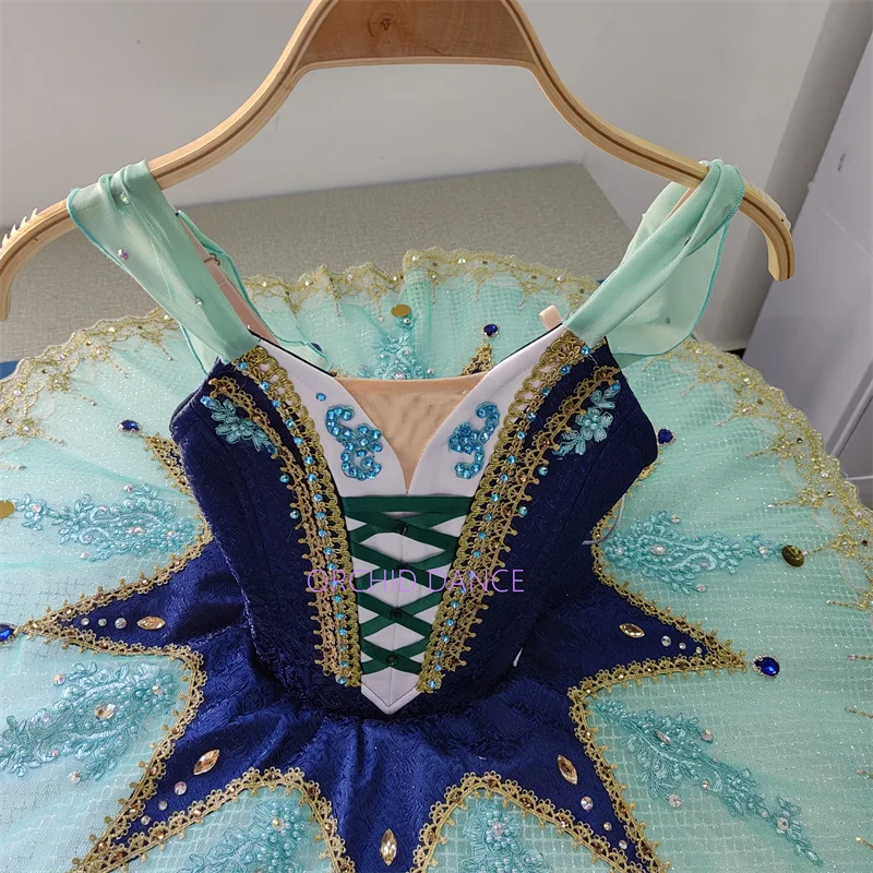 hot selling  high quality Unique Design Kids Girls Children Women Adult Performance Wear blue Ballet Tutu Costumes