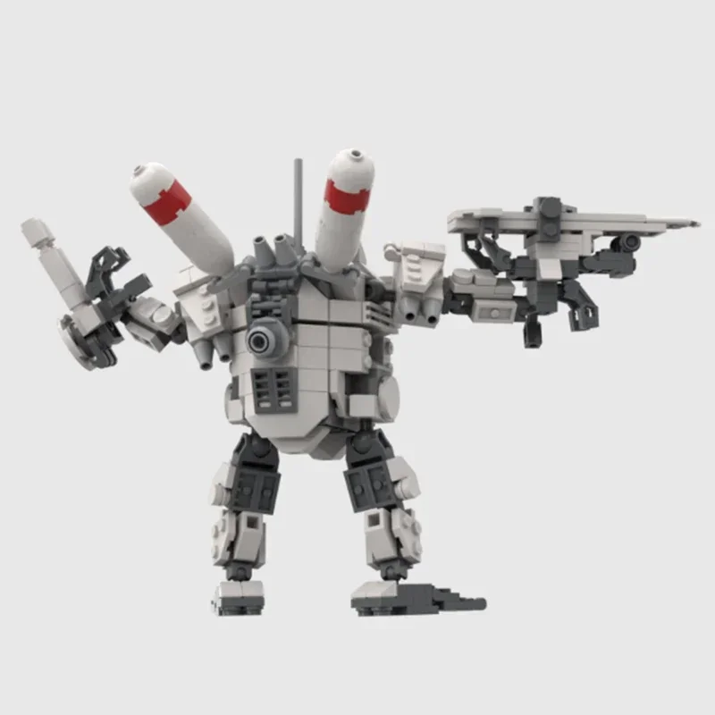 Animal Military Robot Model Moc Building Bricks Big Bunny Robot Technology Modular Blocks Gifts Christmas Toys DIY Sets Assembly