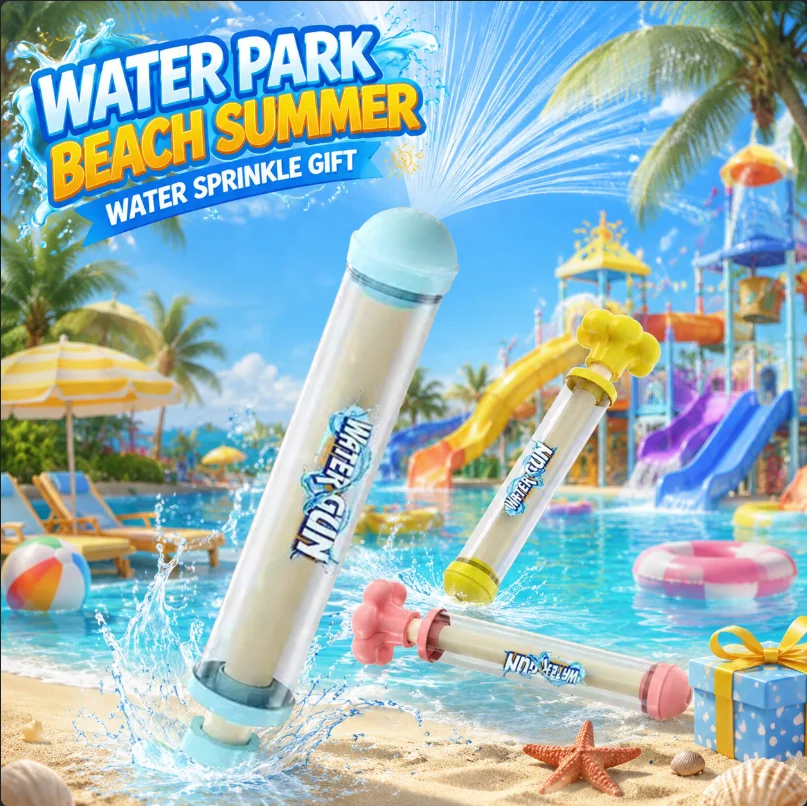 

Firework-Shaped Spray Water Gun Romantic Fireworks Style Water Spray Toy for Couples High Pressure Pull-Out Sprinkler Spray Toys