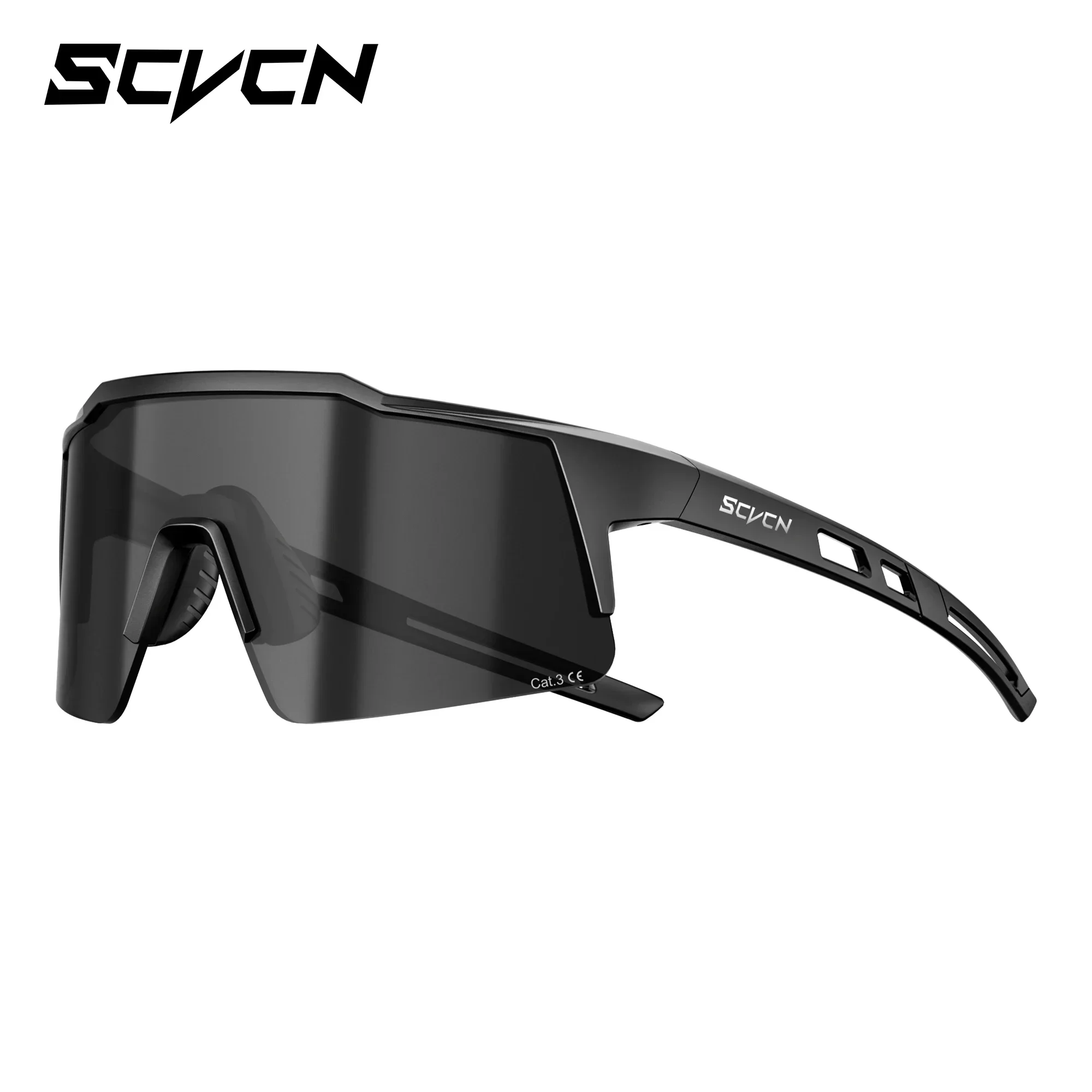 SCVCN Herren Photochrome Fahrrad-Sonnenbrille, Wanderbrille, Fahr- und Angelbrille, Damen Reise-, Golf-, MTB-, Fahrrad- und Pickleball-Brille – Detail 3