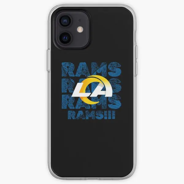 L A Rams Iphone Stoere Telefoonhoes Aanpasbaar Voor Iphone 6 6S 7 8 Plus X Xs Xr Max 11 12 13 14 Pro Max Mini Print