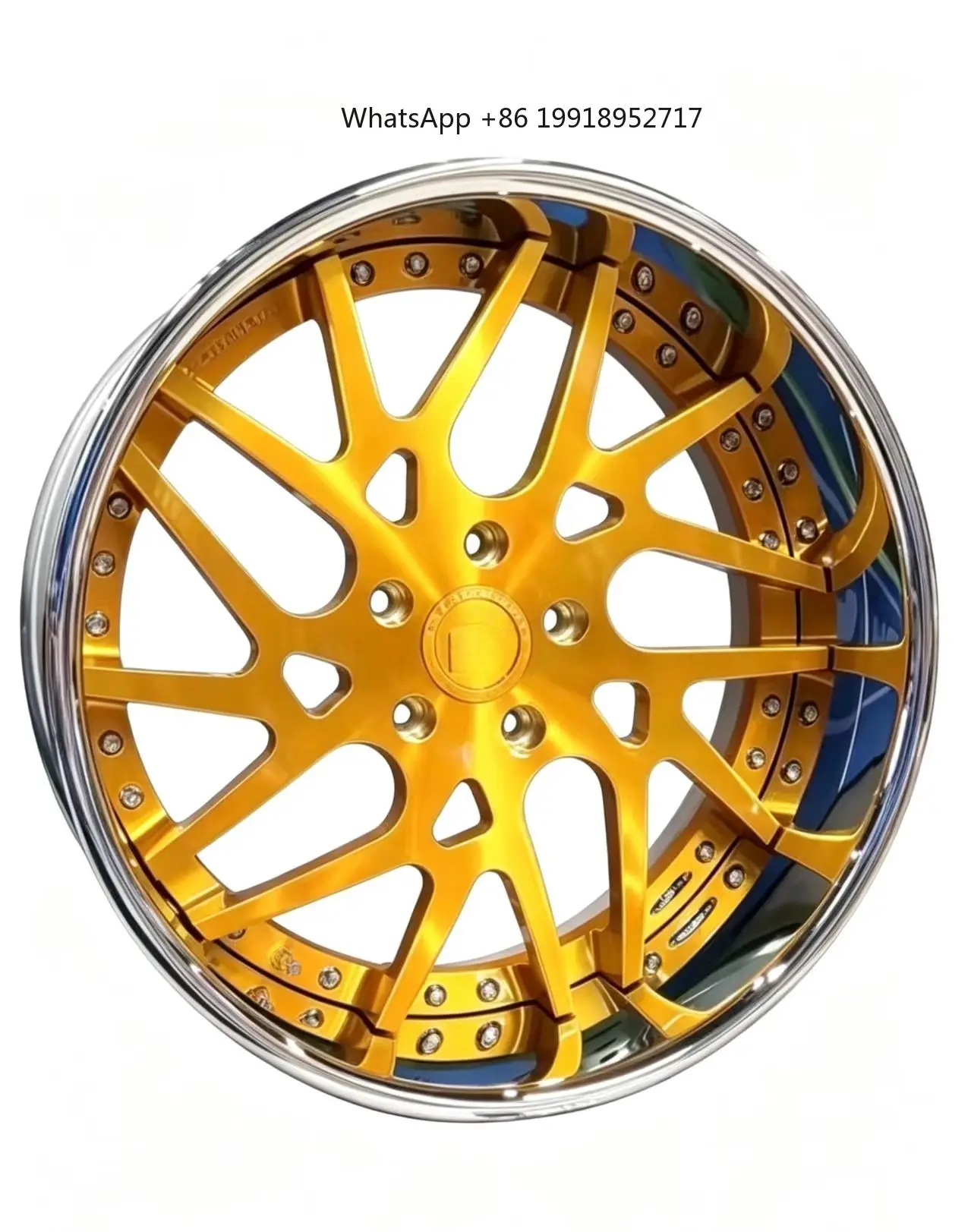 Custom Wheels 6061-T6 Aluminum Monoblock 2-piece 26 24 Inch Deep Dish Forged Wheels Trucks 5x114.3 5x120 Chrome Color JJ1607