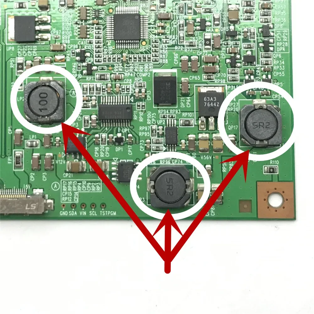 لوحة T-Con V420H1-C12 بطاقة T-Con V420H1-C12/C07 معدات العرض لوحة الاستبدال الأصلية لوحة Tcon V420H1 C12