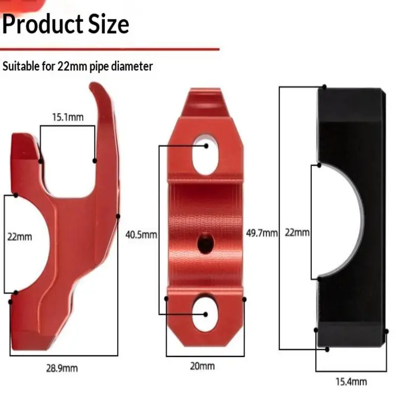 Motorcycle Handlebar Hook Durable Aluminum Storage Hook for Hanging Helmet Bags for PCX 125 150 160 Tuning Parts view 6