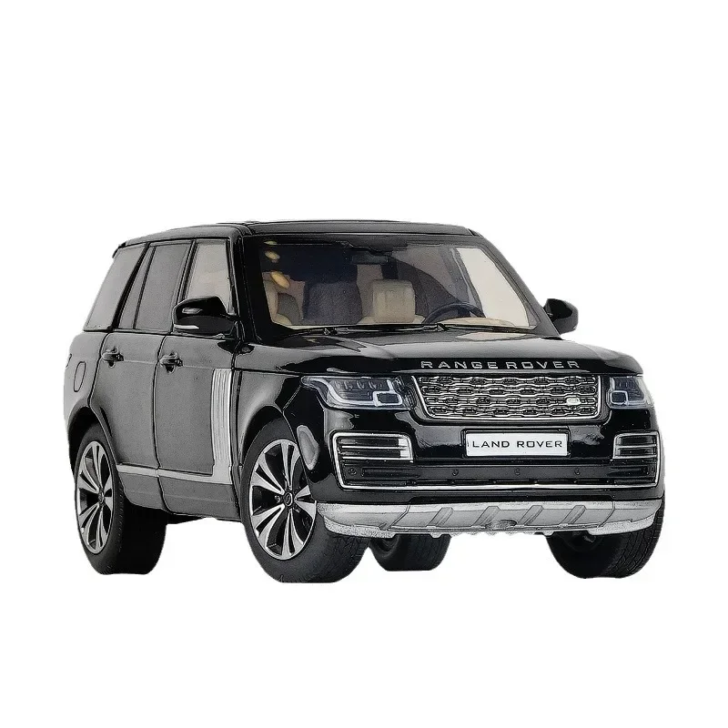 1:32 Toy Diecasts Range Rover SUV 2023, Legierungsmodellauto, Metallguss, Ton und Licht, zurückziehbares Auto, Spielzeugfahrzeug