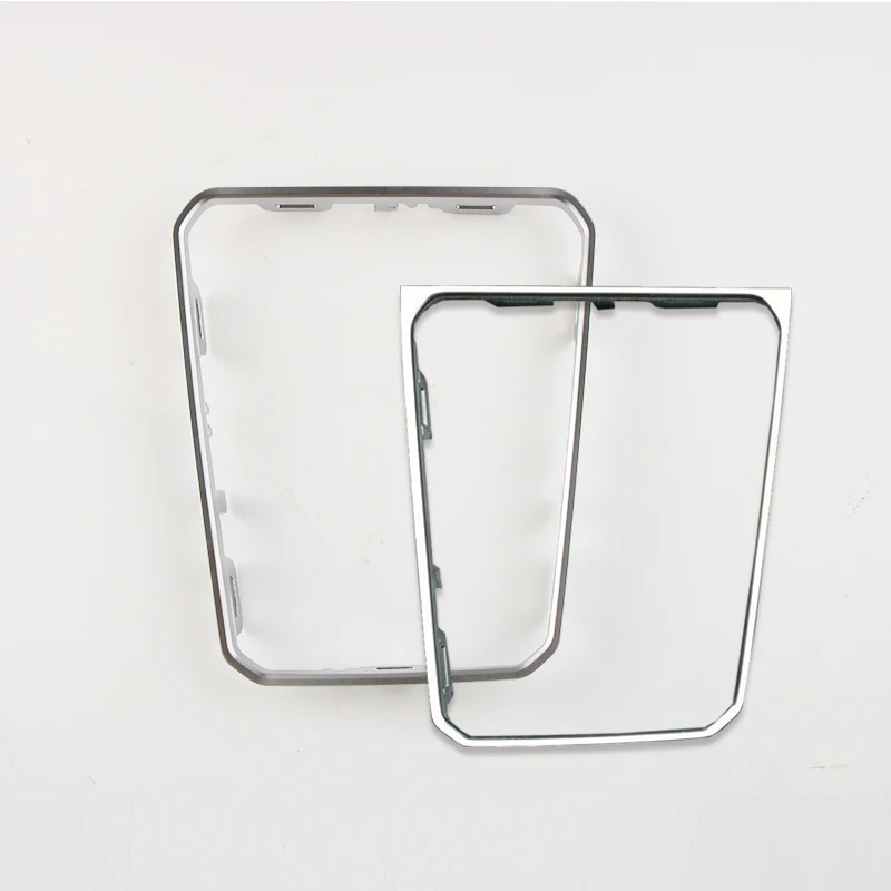 

For VW Passat B8 8.5 Gear Shift Knob Lever Frame Bracket Gear Shift Frame Trim Panel Strip Trim Silver Chrome Frame