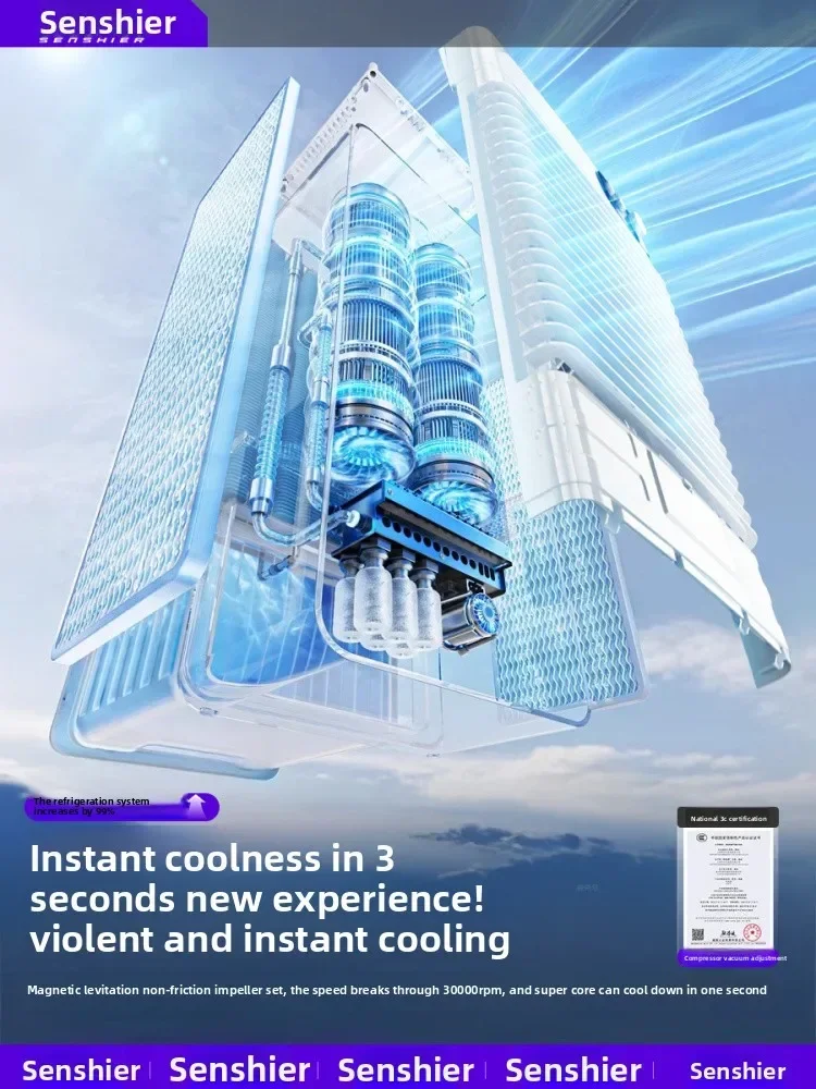 Industrial air cooler Air conditioner fan Refrigeration fan Commercial large household water mobile electric factory workshop