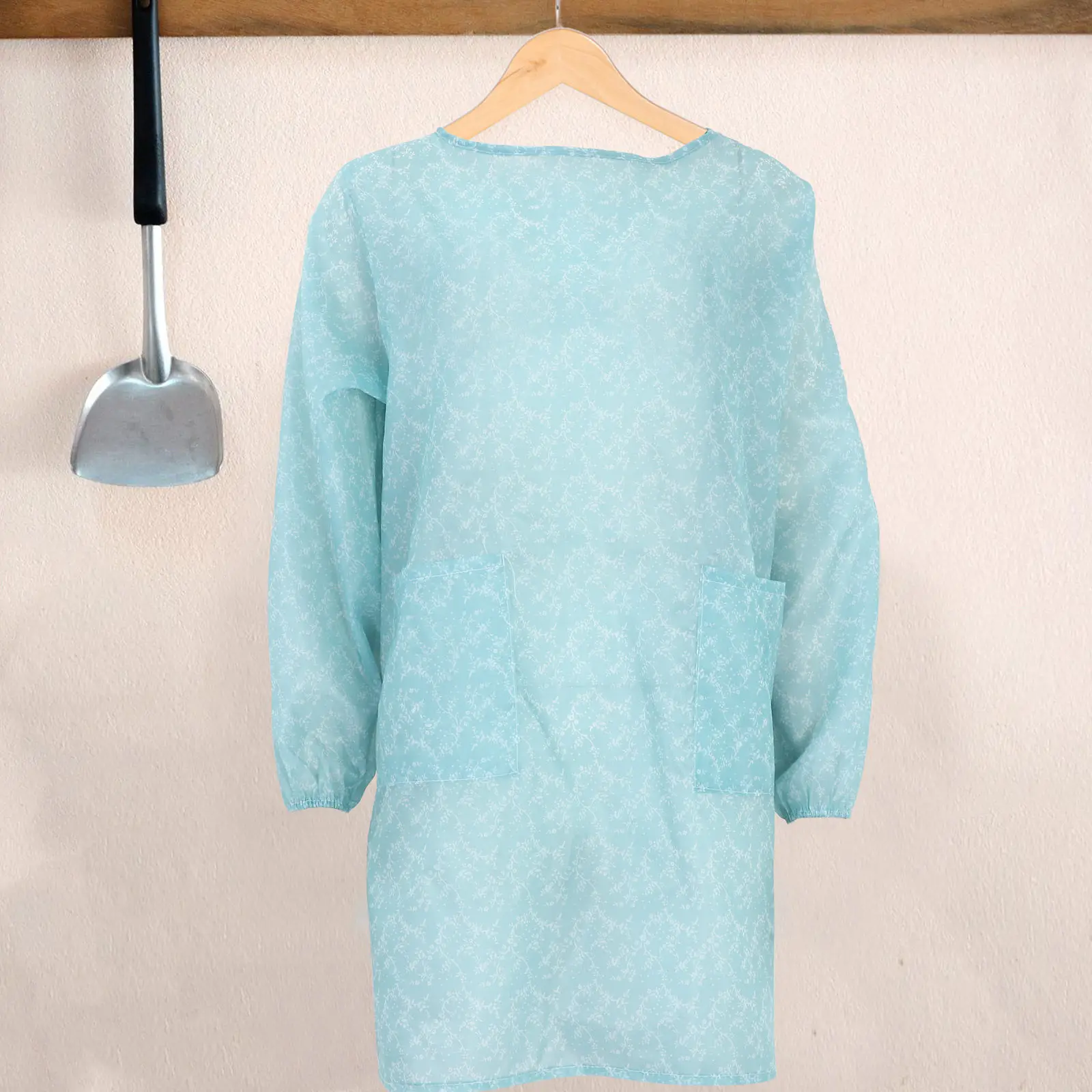 Grembiule da Cucina Impermeabile Blu Resistente per Lavori Domestici, Cucina, Ristorante, Fabbrica, Giardino, Pittura, Officina