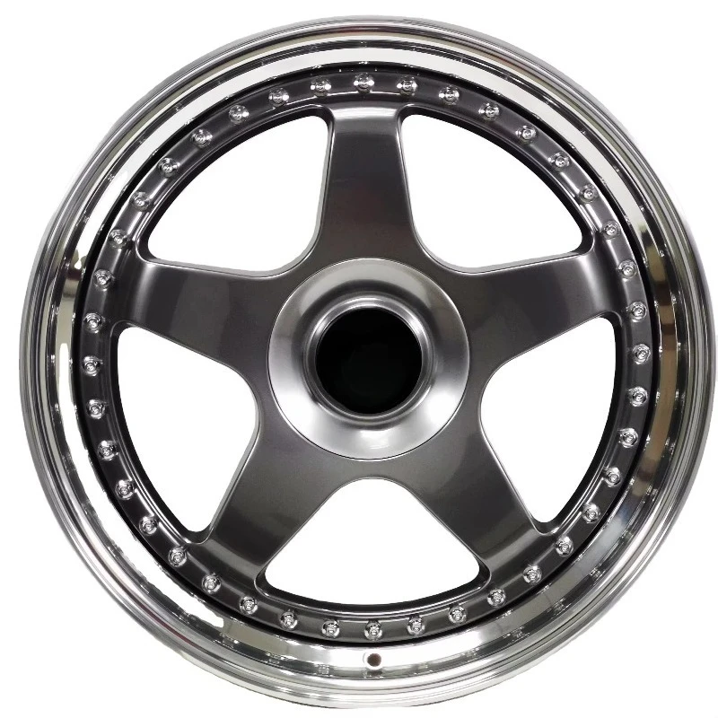 D5822 22 Inch Forged Aluminium Alloy Wire Wheels 5x100 Rims with 14 Inch 4 Holes New Bronze Finish 40mm ET 25mm Center 98mm PCD