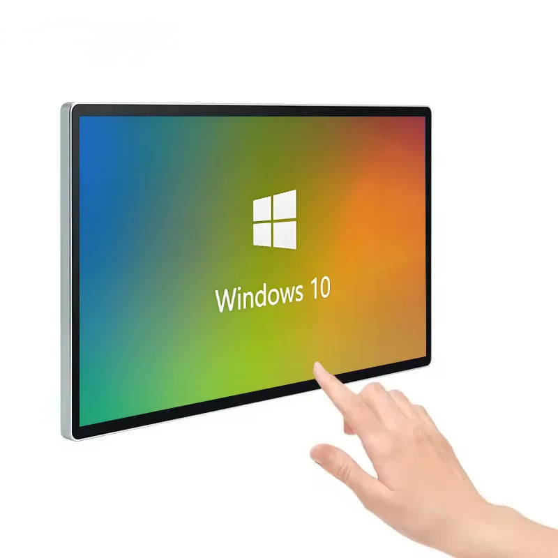 

15.6 21.5 24 27 32 Inch Custom Windows Android Touch Screen Monitor Industrial Panel All in One PC Wall Mounted Display Monitor