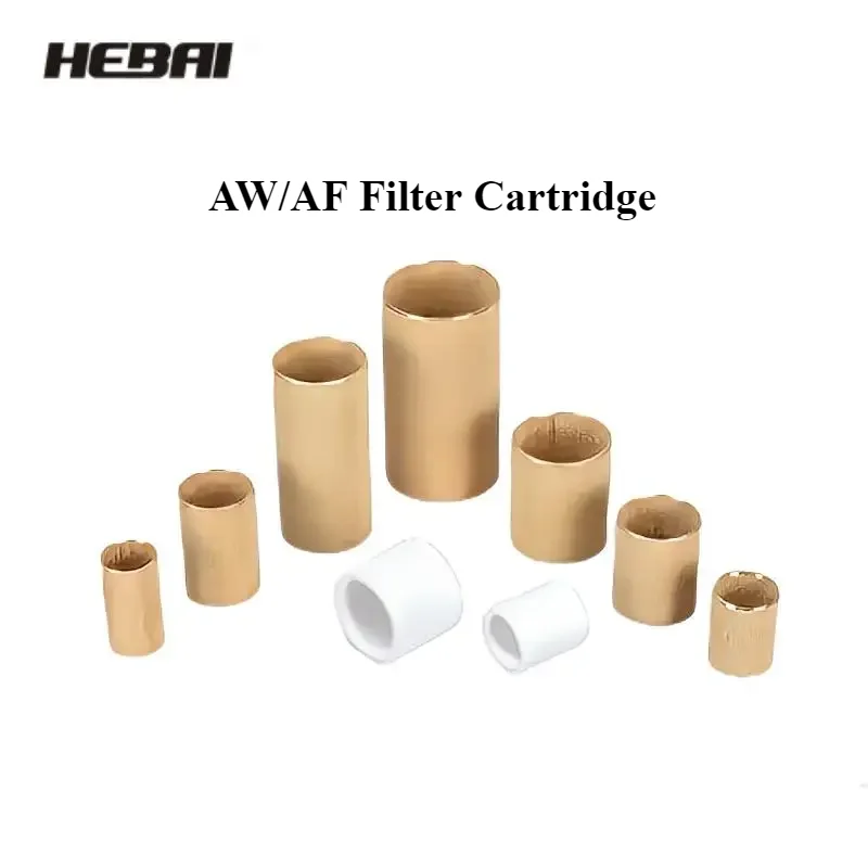 HEBAI   AW AF 2000 3000 4000 5000 Pneumatic Air Filter Element Copper Cartridge Fiber filter element Copper filter element