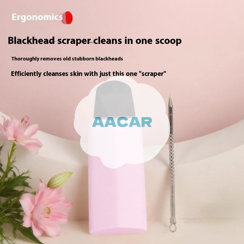 2 pezzi di rimozione di comedone scrubber per la pelle spatola brufolo acne ago strumento detergente per pori facciali set per la cura della pelle