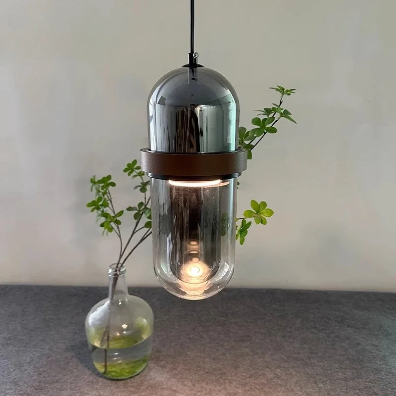 

Ashtray glass LED pendant light restaurant dining table home decoration, suitable for: dining room, living room, kitchen, room