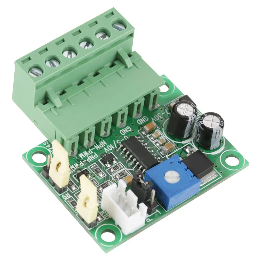 0-5V/0-10V to 0-100% PWM Signal Voltage to PWM Converter 2KHZ-20KHZ Signal Conversion Voltage to PWM Signal Module