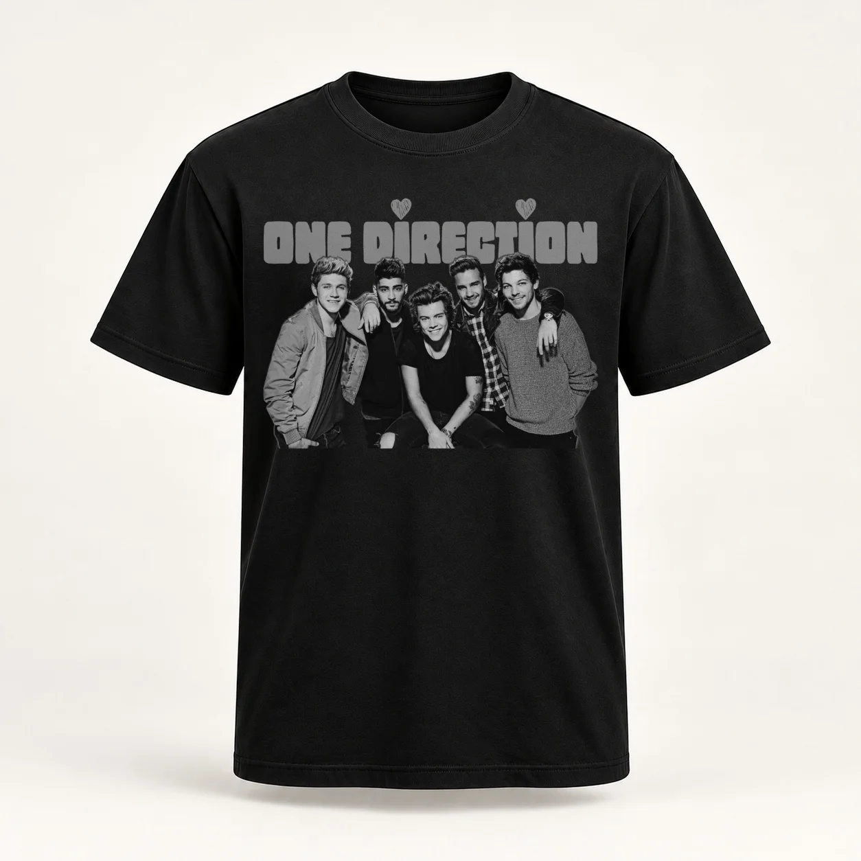 One Direction Together Women T-Shirt customizeds summer top sublime korean Women's clothes