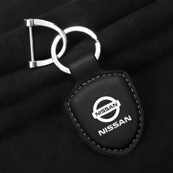 Leather Car Styling Keychain Key Chain Keyrings Key Holders For Nissan Qashqai J10 Juke Pulsar Sentra Altima Patrol Micra Rogue