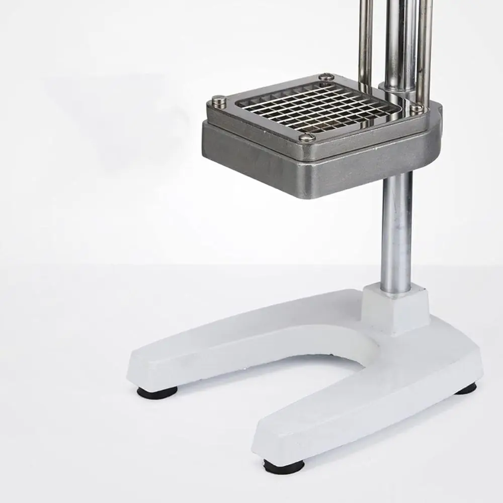 Stainless Steel 3-Blade Kitchen Tool: Manual Vegetable Cutter, Potato Chipper & Slicer for Easy Chopping