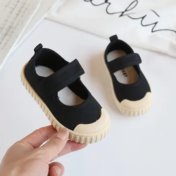 어린이 캔버스 신발, 소년 소녀 아기 운동화, 통기성, 부드러운 미끄럼 방지 캔버스 신발, 어린이 캐주얼 신발